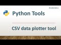 Python tools | CSV data plotter