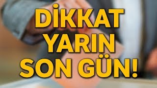 Adres Kaydı Olmayanlar Bu Habere Dikkat: Yarın Son Gün!