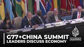 G77+China summit: Leaders call for shake-up of global economy