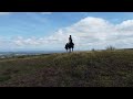 galloping up frenni fawr mountain