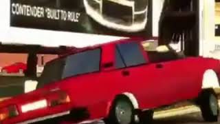 YIGILMIS VAZ 2107 GTA 4.
