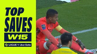 Best goalkeeper saves : Week 15 - Ligue 1 Uber Eats / 2022-2023