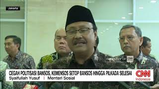 Cegah Politisasi Bansos, Kemensos Setop Bansos Hingga Pilkada Selesai