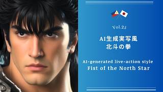 [Fist of the North Star generasi AI] Anime AI versi aksi langsung Fist of the North Star