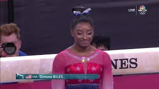 Simone Biles Beam Team Final 2019 World Championships