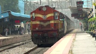 KZJ WDG3A Twins Rocks with YPR~GKP Exp : Indian Railway's