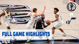Kyrie Irving (26 points) Highlights vs. Utah Jazz | 12/6/23