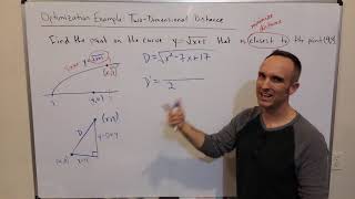 Optimization Example: Two-Dimensional Distance