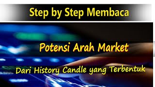 Step by Step Membaca Potensi Arah Market dari History Candle yang Terbentuk II Step Reading Market