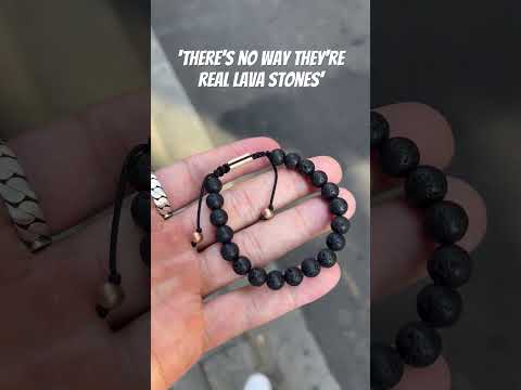How can you tell if a lava stone is real?