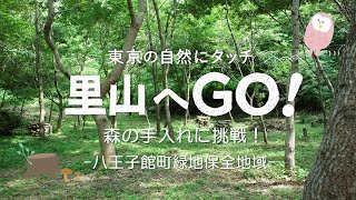 【里山へGO！】 保全地域体験プログラム＠八王子館町緑地保全地域