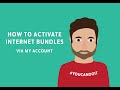 How to activate Virgin Mobile Internet bundles via My Account