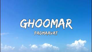 Lyrical: Ghoomar- Padmaavat,Deepika Padukone Shahid Kapoor Ranveer Singh,Shreya Ghoshal SwaroopKhan