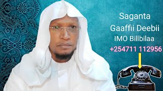 Saganta Gaaffii Deebii IMO Billbilaa Kutaa 17ffaa Sheikh Anwar Yusuf