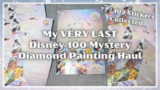 My LAST Disney Blind Box/Mystery Diamond Painting Sticker Unboxing & Haul - ?? o