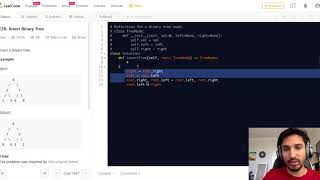 Invert Binary Tree | LeetCode Python Solution #225