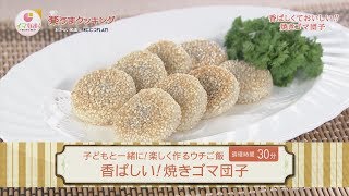 香ばしい！焼きゴマ団子