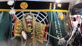 ひろしま北広島神楽【葛城山】曙神楽団2022.10.15～己斐丸山神社奉納神楽