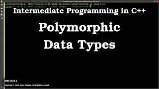 C++ Polymorphism a'la Virtual Methods