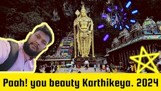 Batu_cave_night Devotees ✴️Various Kavadi Types 🪨 Illuminate Kallumalai, 🙊Ipoh Thaipusam 2024! 🕊️🌎!