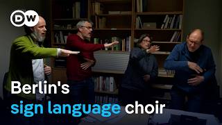 Members of this choir don't sing songs – but instead perform them in sign language | Focus on Europe