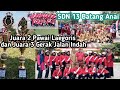 Juara 2 dan Juara 3 Pawai Alegoris dan Gerak Jalan Indah - SDN 13 Batang Anai