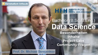 Live-Talk Bachelor Data Science (B.Sc. oder B.Eng.) im Fernstudium der HFH Hamburger Fern-Hochschule