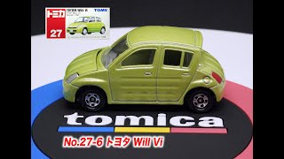 トミカ　No.27-6 トヨタ Will Vi