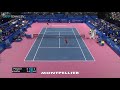 sweet skills from vasek pospisil in semi final win vs goffin montpellier 2020