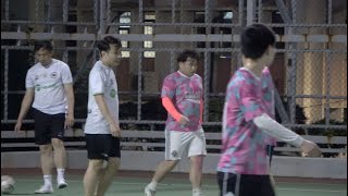 時代足球總會 2022-法乙組聯賽盃 ALLIN YOUTH(粉紅) VS 大西Bus(白) 上半場