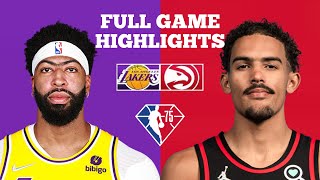 Los Angeles Lakers vs Atlanta Hawks Full Game Highlights | January 30 | 2022 NBA Season