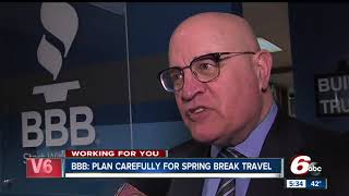Plan Carefully For Spring Break Travel