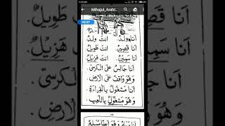 Lesson 9 Minhaj ul Arabiya Part 1 (منھاج العربیۃ) Translation  Day 9