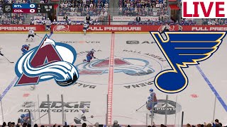 🔴 LIVE🔴St louis Blues VS Colorado Avalanche /NHL SEASON /Hockey NHL 25