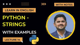 14. Python Strings Tutorial | Python Tutorial for Beginners | Amit Thinks