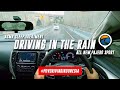 POV Driving In The Rain - ASMR - Pajero Sport 4x4 Dakar