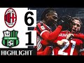 🔴AC Milan vs Sassuolo (6-1) HIGHLIGHTS | Coppa Italia 2024/2025 Seasons