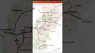 Chhattisgarh new Railway lines project cg train map naya train छत्तीसगढ़ के नए रेलवे लाइन परियोजनाएँ