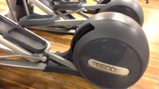 PRECOR EFX for Cardio Workout at Golds Gym