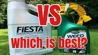 FIESTA VS SCOTTS // BROADLEAF WEED KILLER 'S!!! CANADA!