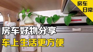 一辆新房车要添置不少东西，看看北极熊又买了些啥？【阳光小院的阳光】