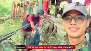 KNA B, KIA, CNA - PDF EAO, CHIN State, Sagaing Region, Kachin State. АРДЧИЛЛЫН ТӨЛӨӨ ТЭМЦЭЖ БАЙГАА АХ НАР