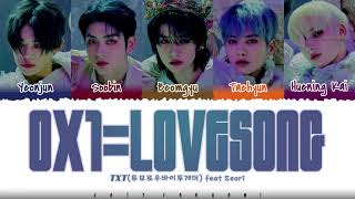 TXT 0X1 LOVESONG I Know I Love You feat Seori Lyrics Color Coded Han Rom Eng