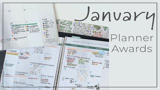 ✨January Planner Spread Awards | ✨ Bloom Daily and Cocoa Daisy