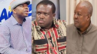 Break, Abronye Dc drops another big shàme secret, as John Mahama runs for cover