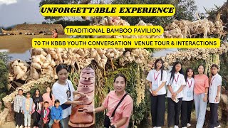 Unforgettable Experience: 70th KBBB Youth Convention Venue Tour & Interactions | Bamboo Pavilion |