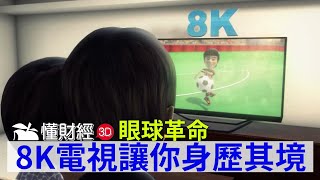 【3D懂財經】眼球革命　8K電視讓你身歷其境 | 台灣蘋果日報