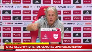 Jorge Jesus destaca o que não gostou neste regresso ao futebol português