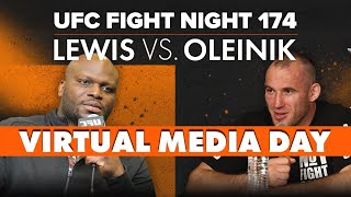 UFC Fight Night 174 - Lewis vs Oleinik - Virtual Media Day / Press Conference