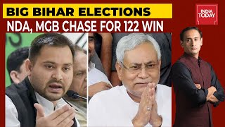 Big Battle In Bihar Will Settle In Whose Favor- NDA Or JDU? | Bihar Results| Rahul Kanwal